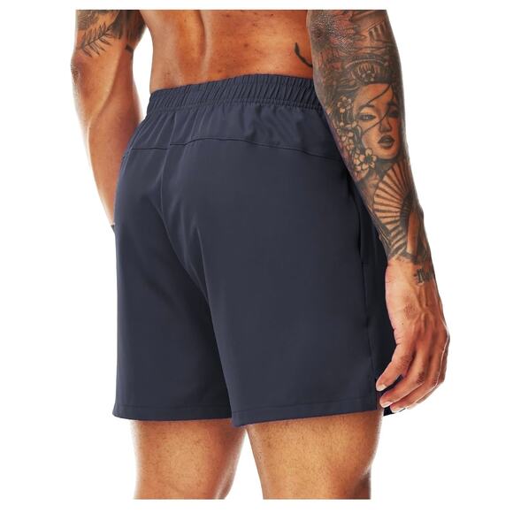 Nepest Men’s Running Athletic Shorts Zipper Pocket 5 in Inseam Linerless Dry Fit - Picture 5 of 8